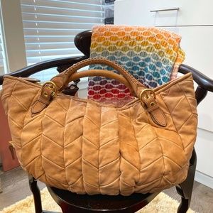 Miu Miu / Prada Leather Handle Bag